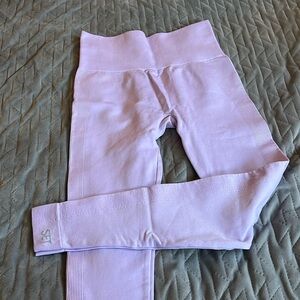 Set Active light lilac leggings